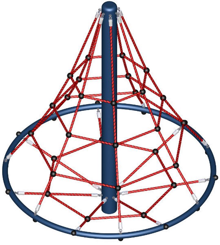 Pyramide Statisk høyde 1,93 m