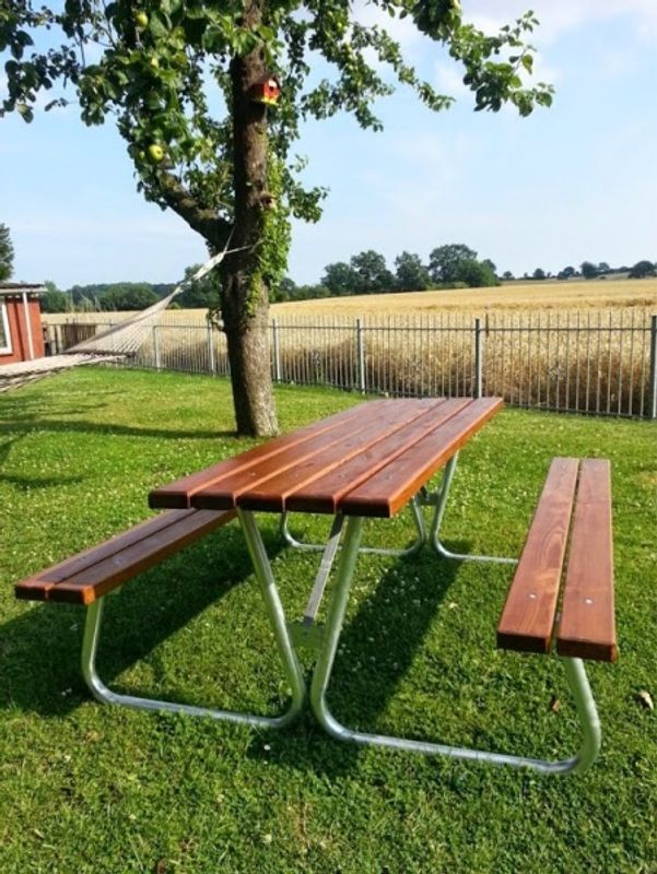 Piknik benk 180 x 150 cm